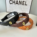 シャネルカチューシャ ヘア飾りブランド Chanel ヘッドバンド 太め 編み 気質 ヘアピース 女性 女の子 ビューティー ヘアアクセサリー 顔効果 増量 ウィッグの前髪 普段使い 通勤 通学 