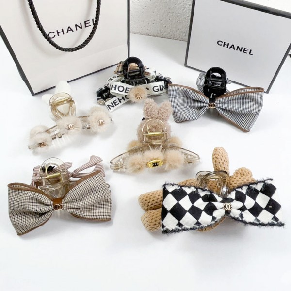 シャネルバンスクリップ リボン Chanel ヘアクリップ 大きめ 髪留め クリップ ベロア エレガント 可愛い おしゃれ 結婚式 日常 オフィス プレゼント ガール レディーズ