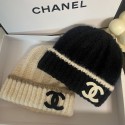 ハイブランド シャネルニット帽 ビーニー Chanelレディース 帽子 ニットキャップ 小顔効果 秋冬 防寒 保温 暖かい 可愛い 激安