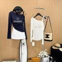 Chanel シャネルtシャツハイブランド秋春ハイブランド長袖tシャツ男女兼用ブランドtシャツ高品質Tシャツカットソーペアカップル