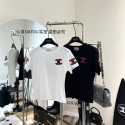 Chanel シャネルブランド半袖tシャツハイブランド半袖tシャツ男女兼用ブランド 服 コピー 激安屋大人の上質Tシャツ