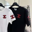 Chanel シャネルブランド半袖tシャツハイブランド半袖tシャツ男女兼用ブランド 服 コピー 激安屋大人の上質Tシャツ