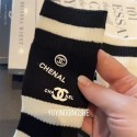 Chanel シャネルハイブランド ソックス 綿製ブランド ストッキング 大人気上質な コットン ソックス くつしたブランドハイソックス 男女兼用 ファッション 2足セット