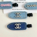 ブランドシャネル跡がつかない 前髪クリップ Chanel ヘアクリップ デニム地 メイク ヘアピン かわいい 前髪 クリップ 跡がつかないピン ヘアクリップ ヘアピン 洗顔 