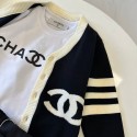 ブランドシャネルキッズニットセーター Chanelカーディガン 女の子 男の子 ニット 薄手 長袖 ニットコート 子供服 ジュニア 学生 スクールセーター かわいい 防風防寒 通園通学 90-140cm 