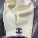 ハイブランド シャネルネックウォーマー ニット帽 Chanel 2in1キャップ 防寒 ニット 帽子 スキー スノーボード アウトドア 暖かい 裏起毛 防寒 メンズ レディース 男女兼用 保温 自転車 男女兼用 