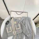 ブランドシャネル子供服 ジャージ キッズ 女の子 セットアップ Chanel キッズ秋冬服 長袖 トレーナー 120cm~170cm 裏起毛スポーツパンツ 子供 上下セット ジャージ 女の子 スウェット スウェットパンツ セットアップ キッズ カジュアル 韓国 お洒落 小学生 女の子服 出産祝い
