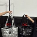 シャネルキルティング トートバッグ レディース ブランドChanel ダウンバッグ 可愛い 軽量 大容量 ふわふわ ナイロンマザーズバッグ シンプル ショルダーバッグ 通勤 通学 旅行 出張 おしゃれ 男女兼用