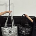 シャネルキルティング トートバッグ レディース ブランドChanel ダウンバッグ 可愛い 軽量 大容量 ふわふわ ナイロンマザーズバッグ シンプル ショルダーバッグ 通勤 通学 旅行 出張 おしゃれ 男女兼用