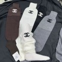 Chanel シャネルブランドハイソックス レディース 綿 着圧ソックス 靴下 レディース スクールソックス 保温 防寒 耐久通気性 学生用 靴下 ストッキング 抗菌防臭 四季適用 通勤 通学 旅行 ひざ下 cosplayや制服用