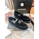 ハイブランドシャネルローファー シューズ レディース Chanel 厚底ミュール ボリュームソール ローヒール 流行り 225¬250cm ベロア クッション トレンド ガーリー フェミニン スクエアトゥ