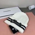 ハイブランド シャネルニット帽 Chanel レディース 防寒ビーニー 極厚保温 可愛い ニット帽子 帽子 厚手 ふわふわ 伸縮性 暖かい 柔らかい 肌に優しい 小顔見え 通気 シンプル 通勤・通学 運動会 自転車 ユニセックス