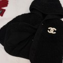 ブランドシャネルキッズボアジャケット 女の子 Chanel子供ボアコート キッズ フリースジャケット  90-150cm 子供服 もこもこ ボアコート ブルゾン ボア 子供 ガールズ コート ジャンパー ジャケット 
