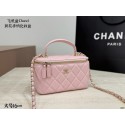 ブランドシャネルボックスバッグChanel 肩掛けバッグブランドチェーンバッグブランド手持ちバッグ ブラシポケット 化粧品収納 リボンハンド 仕切り コンパクト おしゃれ 多機能