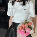 Chanel シャネルブランドtシャツ上着カジュアル ペアルック ハイブランド半袖tシャツ男女兼用ブランドtシャツ高品質20代 30代40代tシャツ 激安パロディ S-4XL