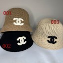 ブランド人気 シャネルニットバケットハット Chanel UVカットハット 通気性抜群 韓国ファッション ストリートスタイル 男女兼用 帽子 通販