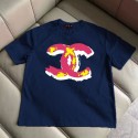 ハイブランドChanel シャネル夏tシャツ かわいいブランドtシャツ上着カジュアルブランドtシャツ高品質大人の上質Tシャツ S-3XL