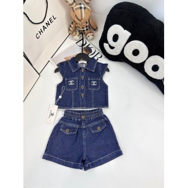ブランドChanel 子供服 セットアッ...