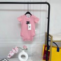 ハイブランドChanelベビー服 ロンパース シャネル赤ちゃん半袖 男の子 カバーオール キッズ服 女の子 新生児 出産準備 肌着 春 夏 秋 冬 59¬90CM