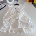 ハイブランドChanel 夏 ガールズ 女の子 シャネル子供ノースリーブ ワンピース かわいい プリンセスドレス ジャンパースカート 90¬130cm