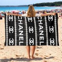 Chanel シャネルビーチバスタオル 激安メンズフェイスタオル 運動タオルブランドヘアドライタオル ハンドタオル 耐洗濯フェイスタオル ブランド 人気