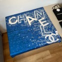 Chanelブランドスカーフ レディース シャネル シルクスカーフ 大判 薄手 軽量 おしゃれな花柄 カラーマッチング スクエア ネックヘッドスカーフ 春夏秋用 ファッション 髪飾り 誕生日 クリスマス 贈り物 正方形 90cm