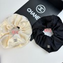 Chanel シャネルハイブランドヘアアクセサリー髪飾りブランドヘアシュシュ レディース ブランドヘアゴム女性 ブランド髪アレンジ 気質 17cm