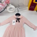 ブランドシャネルChanel キッズ ニット セーター ワンピース aライン フレア スカート トナカイ クリスマス 衣装 子供服 女の子 秋冬 90‑100‑110‑120‑130cm