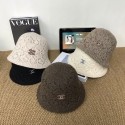 シャネルブランドChanel レディース 秋冬 ニット バケットハット ブラック ヴィンテージ 暖かい ビーニーキャップ ファッション パッカブル ニット クローシュハット