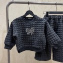 ブランドChanel 子供服 ジャージ キッズ 女の子 シャネルキッズ服セットアップ 春 秋 服 長袖 トレーナー 元気 スポーツパンツ 子供 上下セット ガールズ スウェット 90-140cm 