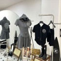 Chrome Hearts レディース セットアップ 夏 ジップ クロムハーツ半袖ポロシャツ スウェット ショートスカート 2点セット 薄手 カジュアル 人気 おしゃれ 韓国風 運動着 部屋着 ルームウェア スポーツウェア 