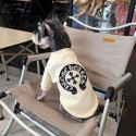クロムハーツ Chrome Heartsハイブランドペット服 パーカー ドッグウェア 犬の服犬ウェア 激安 パロディブランド犬用スウェット 通気性ペット服秋冬 暖かいS-XXL