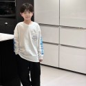 ハイブランドChrome Heartstキッズロングスリーブ クロムハーツ子供服 男の子服 Tシャツ ストリート系 オーバーサイズTシャツ 秋服 冬服 お出かけ服 韓国子供服 スケーター風 110-170CM