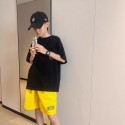 ブランドChrome Hearts 綿Tシャツ クロムハーツキッズ服 子供トップス 半袖 上着 丸首 ティーシャツ トップス ゆったり 流行り 透け防止 体型カバー おしゃれ 120-170cm