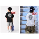 ハイブランドChrome Hearts キッズ 半袖 tシャツ クロムハーツ子供ｔシャツ 丸首 UVカット 薄手 グラフィックロゴプリント ショートスリーブTシャツ 110-160cm スクールスポーツ