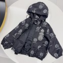ハイブランドChrome hearts クロムハーツキッズ 防風ジャケット キッズ ウィンドブレーカー ジュニア 男の子 子供 防水 プレゼント 春秋 入園 薄手 撥水 防寒コート ストレッチ100-150cm 