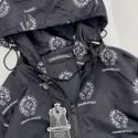 ハイブランドChrome hearts クロムハーツキッズ 防風ジャケット キッズ ウィンドブレーカー ジュニア 男の子 子供 防水 プレゼント 春秋 入園 薄手 撥水 防寒コート ストレッチ100-150cm 