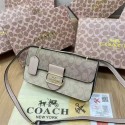 ブランド Coach 斜め掛けバッグ コーチ肩掛けバッグ レディース ポシェット 斜めがけ 女の子 ショルダーバッグ おしゃれ 可愛い PUレザー ミニバッグ 高品質 ファッション