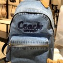 ブランド Coach デニムバック ヴィンテージ コーチ ジーンズ キャンバス バックパック カジュアル デイパック 旅行 リュックサック 学校バッグ 通学 旅行用