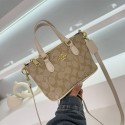 ハイブランドコートミニトートバッグ ブランドCoach 手持ちバッグ鞄 肩掛けバッグブランド ショルダーバッグ ハンドバッグ 2wayバッグ
