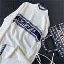 ディオール Dior シャツ 長袖 ニット製 カジュアル 秋 ハイネック シンプル 定番