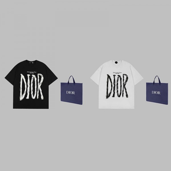 Dior ディオールtシャツハイブランド夏ハイブランドtシャツ偽物レディースメンズブランド 服 コピー 激安屋大人の上質Tシャツ