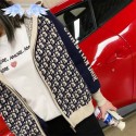 Dior ディオールハイブランドパーカー ニット ジップアップ レディース フード付き ダブルジップコー コート カーディガン セーター ニット女性 おしゃれ 長袖 かわいい 編み セーター 柔らか 春 秋 冬 S - XL
