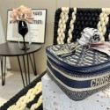 ハイブランド Dior 化粧ポーチ 大容量 ディオール メイクポーチ 化粧品バッグ 広口 収納バッグ 収納ポーチ メイクバッグ 人気 多機能 手提げ メイクアップポーチ おしゃれ 旅行用 コスメ収納 携帯に便利