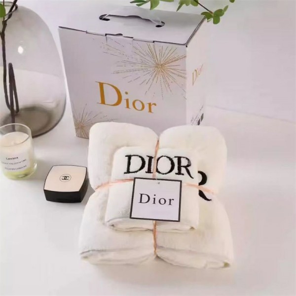 Dior ディオール ハイブランド多用途タオルメンズフェイスタオル 運動タオルハイブランドシャワータオル 大幅 吸水タオルハイブランド タオル ギフト