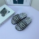 Dior ディオールブランド 子供スリッパ レディース キッズお出かけ用サンダルハイブランド ビーチサンダル女性向けビーサン ミュール サボ ママシューズ滑 夏用スリッパ 室内スリッパ ルームシューズ 180～225cm 
