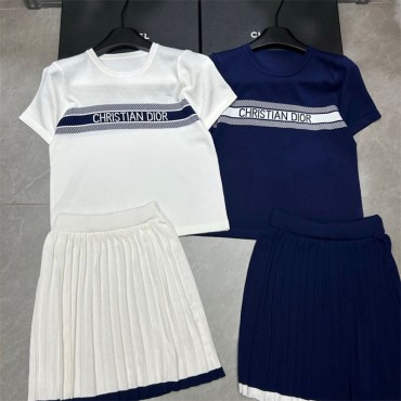 ディオールプリーツスカート ミニドレス ...