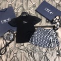 ディオール子供服 セットアップ 夏 Dior 子供服 女の子 2点セット 半袖 Tシャツ ミニスカート モノグラム柄 可愛い おしゃれ 通学着 通園着 海遊び 普段着 90 - 160cm