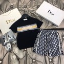 ディオールボーイズ 男の子 半袖Tシャツ Dior ショートパンツ ジャージ上下 セットアップ tシャツ 可愛い 短パン 上下セット 夏半袖Tシャツ ショートパンツ 90¬160cm