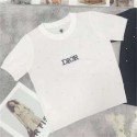 ディオールサマーニット レディース 夏 ブランド Dior リブニット S - XL トップス ニット 半袖 ハーフスリーブ スリム 着痩せ